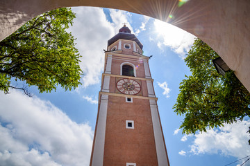 Obraz premium Kirche in Kastelruth / Südtirol