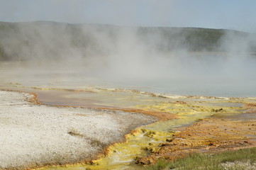 Geysir im Yellowstone NP