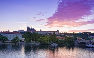 Obraz na płótnie Canvas Prague Bridge