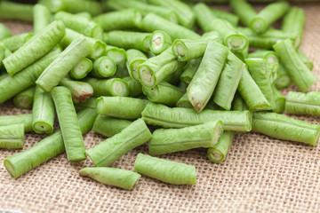 a slice of Yard long Bean