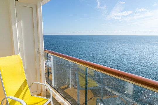 View From A Cruise Ship Balcony