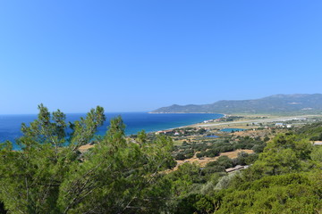 Fototapeta na wymiar Insel Samos in der Ostägäis