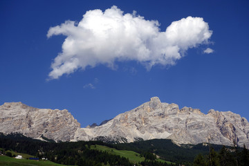 Dolomiti sopra San Cassiano