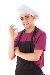 Smiling chef