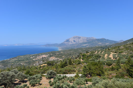 Kerkis Gebirgsmassiv Insel Samos