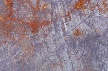 Rusty metal sheet, abstraction