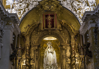 Santa Maria la blanca church, Seville, spain