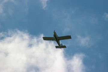 aircraft during flight aviation