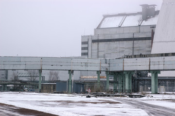 new reactor shelter at Chernobyl, Ukraine