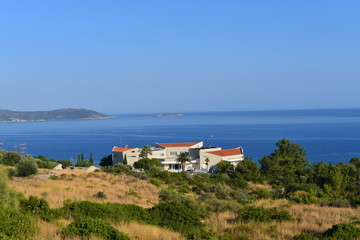 Fototapeta na wymiar Pythagorio auf der Insel Samos in der Ostägäis - Griechenland 