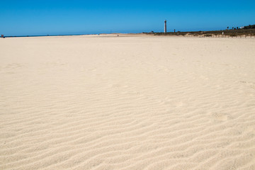 Strand auf der Insel Fuerteventura