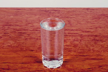 glass of water