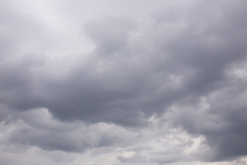 Stormy sky.