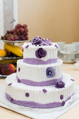 Great tasty fresh wedding cake