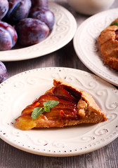 galette with a whole - wheat crust