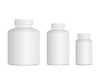 Medicine pill bottle set