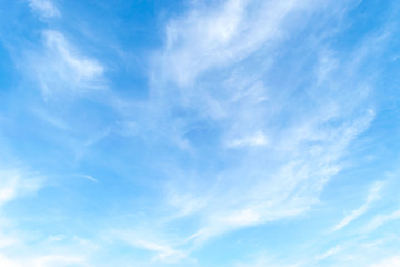 blue sky with cloud. Cloudscape background.