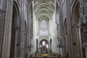 Saint Etienne cathedral, in Beauvais, France