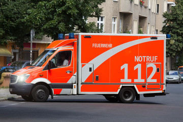 german ambulance car