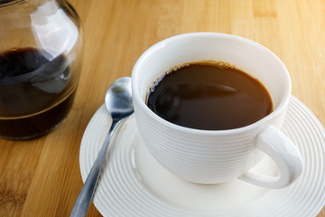 white cup of coffee