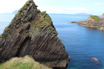 Rocks and Blue Sea