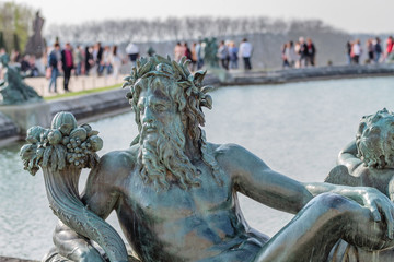 Statues La Loire - Bassin sud du château de Versailles
