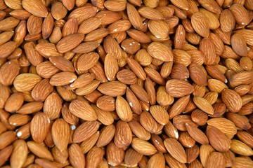 Fruits roasted almonds