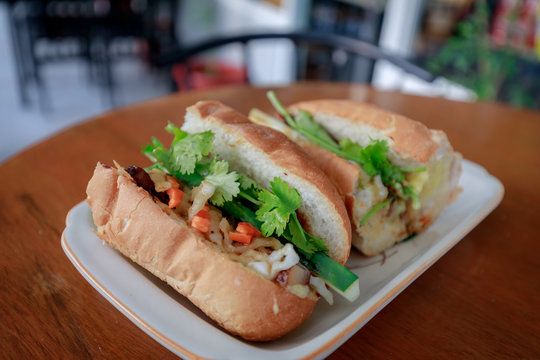 Vietnamese sandwich banh mi