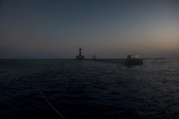 Daedalus reef in the red sea