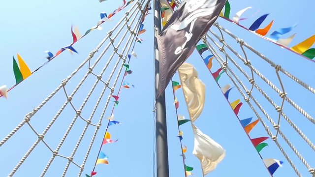 Nautical vessel, Sailboat mast.