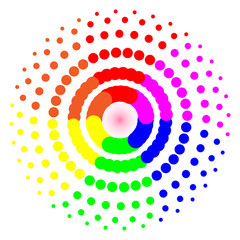 Circular LGBT Pattern