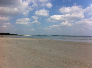 Obraz premium plage de sable blanc