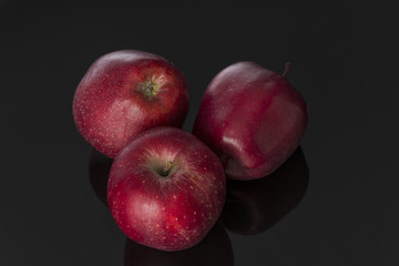 Red apples.
