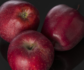 Red apples.