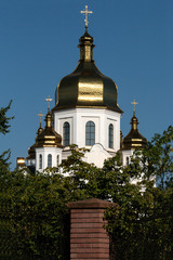 Fototapeta na wymiar Church with dome