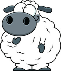 Small Cartoon Sheep
