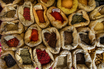 Different kinds of spices