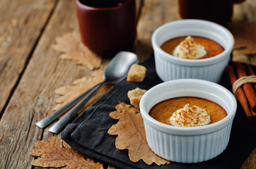 Baked Pumpkin pudding