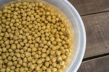 Boiled chickpeas, pictures of boiled canned chickpeas for cooking
