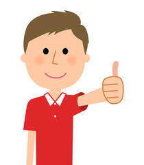 介護スタッフ　ホームペルパー　サムズアップ