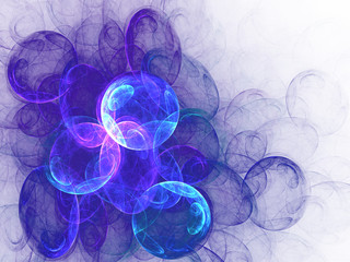 Abstract fractal background