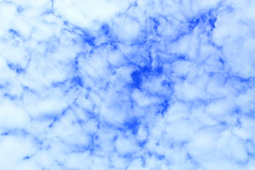 sky with white clouds