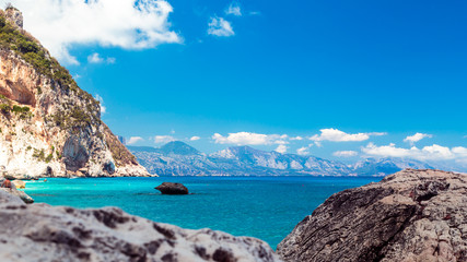 Fototapeta premium The beautiful Cala Goloritzè in Sardinia