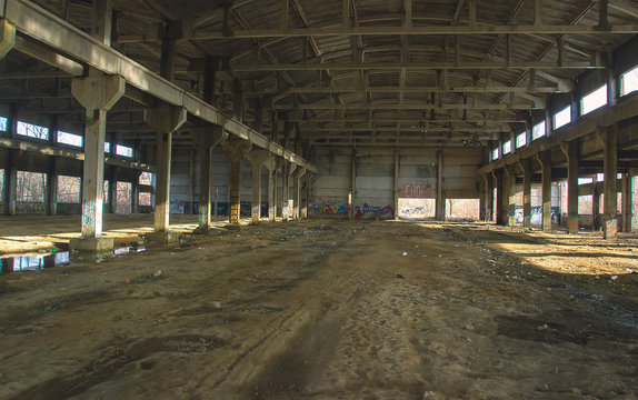 Old Abandoned Store At Ghost Town