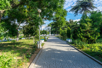 Square of soldiers-internationalists in Sevastopol, Crimea