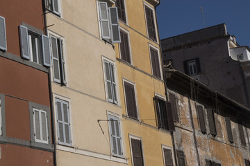 case dei vicoli del centro di roma