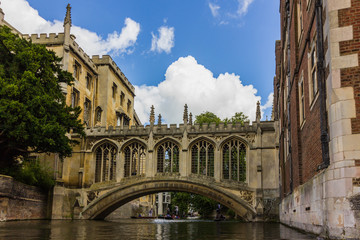 Cambridge bridge of sighs view