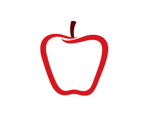 Apple and Fruit Logo 