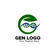 Fototapeta premium dna leaf