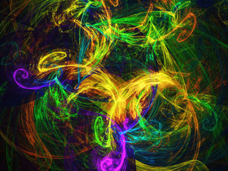 Abstract fractal background